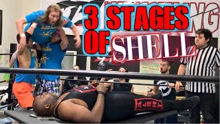 RHETT RETIRES 3 STAGES OF SHELL TABLES MATCH GTS SATURDAY NIGHTS MAIN EVENT [upl. by Lucas466]