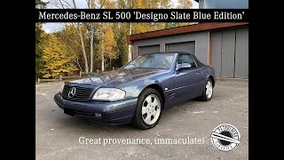 R129 MercedesBenz SL 500 Silver Arrow edition 2001 [upl. by Atselec]