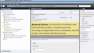 Microsoft System Center Service Manager Console Tour Part 8 of 10 [upl. by Synn]