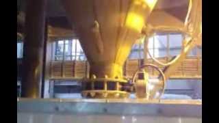 Powder Sugar Packaging in Production Facility Novus CM Bagger [upl. by Arahsat]