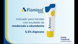 Flaminal® es un Alginogel enzimático que ayuda a simplificar el cuidado de las heridas [upl. by Dorinda731]