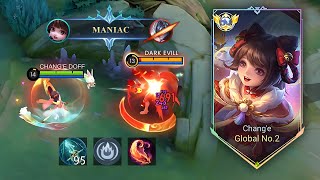 MANIAC  WTF DAMAGE  THIS NEW CHANGE BUILD CAN EASY 1 HIT ENEMIES  E314  MLBB [upl. by Monto]