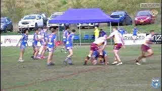 2024 R18 Firsts  Kangaroos v Roosters [upl. by Eidna841]