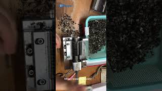 Simple manual 254 20 pin header cutter machine adjustable pins number cutting [upl. by Joshua702]