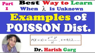 Poisson Distribution Solved Examples [upl. by Cirdec]