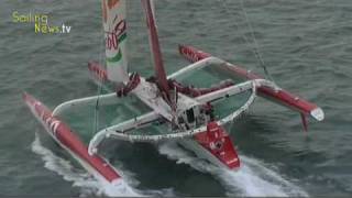 Portrait de Thomas Coville  Route du Rhum la Banque Postale 2010 [upl. by Egidius]