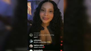 thuli phongolo Instagram live incase you missed it [upl. by Akemhs]