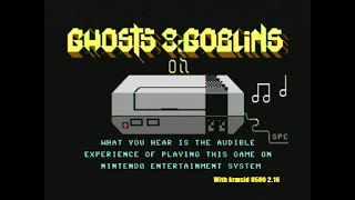 C64  Music  Ghosts amp Goblins On NES by DJ Space Hokuto Force 2024 With Armsid 8580 216 [upl. by Ahsikar]