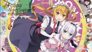 Miss Kobayashis Dragon Maid Season 2  Opening Full Ai no Supreme by Fhána [upl. by Dorie]