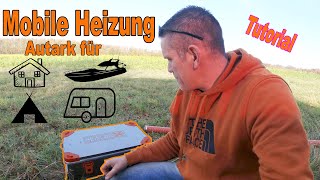 Heatbox  Mobile Heizung für Camping im Winter Tutorial [upl. by Fruma]