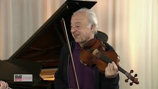 Gyorgy Pauk VC Masterclass Ysaye Solo Sonata No 6 in E Major [upl. by Elidad]