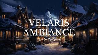 Velaris Winter Solstice ACOTAR ambiance [upl. by Ydnagrub72]