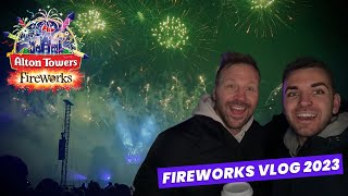 Alton Towers Vlog  The Most Spectacular Theme Park Fireworks Ever [upl. by Assirhc]