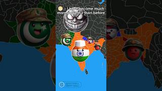 Part 4  The Whole Moon Attack On Earth🥺ll Russia India USA countryballs countries shortsvideo [upl. by Nahsar802]