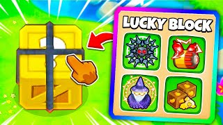 ULTIMATE 1v1 LUCKY BLOCKS in BTD 6 [upl. by Esened]