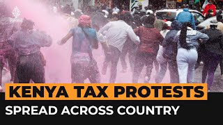 Tax hike proposal costofliving crisis ignite protests across Kenya  Al Jazeera Newsfeed [upl. by Yrellav]