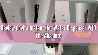 🔥 Review novita Instant Hot Water Dispenser W10 [upl. by Nolan]