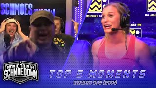 Top 5 Moments of Season 1 of The Movie Trivia Schmoedown  SEASON 1 EXTRAS [upl. by Rehtse]