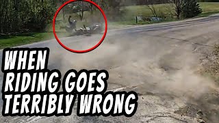 Crazy Motorcycle Moments ALL Riders NEED To See [upl. by Pillow]