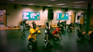 Dutty Wine  Dancehall Choreography [upl. by Nirrac]