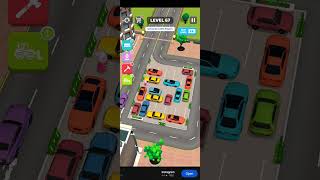 Parking jam car gameplay video level 67gaming gameplay shorts parking shortvideo [upl. by Syl]