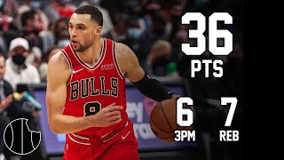 Zach LaVine Highlights  Bulls vs Jazz  7th Jan 2023 [upl. by Etnod]