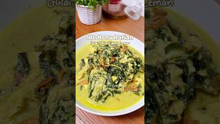 BARU SEUMUR UMUR PAKSU MAKAN INI  RESEP JADUL GULAI TELUR DAUN TAPAK LEMAN [upl. by Suciram]