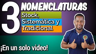 NOMENCLATURA DE ÓXIDOS SISTEMÁTICA STOCK Y TRADICIONAL [upl. by Antoine]