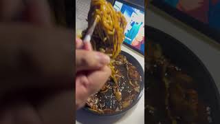 Jajangmyeon amp tangsuyuk x Solo Leveling shorts anime asmr food cravings cozy fyp [upl. by Mikol]