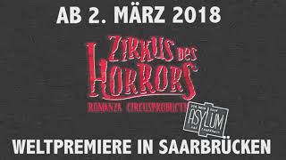 Zirkus des Horrors Teaser 2März [upl. by Llenrrad]