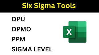 Six Sigma Level DPO DPMO PPM Explained with Example [upl. by Massimiliano]