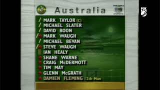 1st Ashes Test 1994 95 Gabba Aus vs Eng [upl. by Dazhehs]