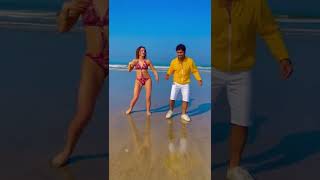 Mera Dadla shorts  Russian girl dancing on Marathi song dance goa kunalmore statusvideo [upl. by Morven]