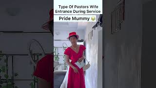 Which Pastor Wife have you Encountered 😂 shortvideo pastorwife service funnyafrican comedy [upl. by Ahsinned565]