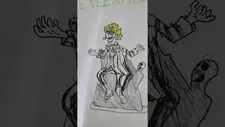 Desenho do beetlejuice [upl. by Nosliw142]