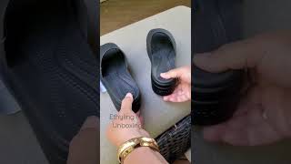 Crocs Brooklyn Slide Unboxing crocs crocksslide crocshoes crocsfootwear fyp foryou sandals [upl. by Teddi]