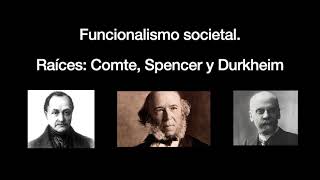 Introducción al Estructural Funcionalismo [upl. by Akenihs251]