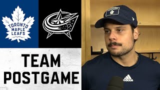 Maple Leafs Media Availability  Postgame vs Columbus Blue Jackets  October 22 2024 [upl. by Duncan]