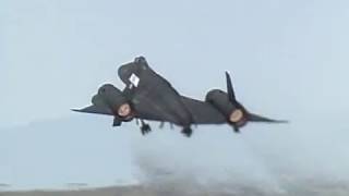 SR71 Takeoff at Edwards Air Force Base [upl. by Akiem]