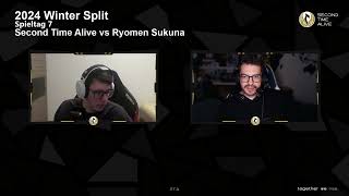 2TA vs Ryomen Sukuna  Div 410  Spieltag 7  Winter Split 2024 🎙️ Deviloos amp realcasbah [upl. by Nyrhtakyram]