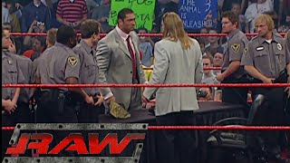 Batista amp Triple H Vengeance Contract Signing RAW Jun 062005 [upl. by Eciral]