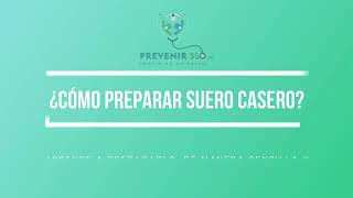 ¿Cómo preparar suero casero para combatir la deshidratación por el dengue [upl. by Robma]