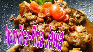 RESEP AYAM RICARICA JAWA [upl. by Enyrhtac]