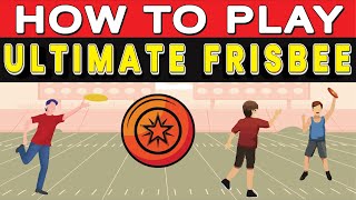 How To Play Ultimate Frisbee shares lots of similarities to Netball Football and American Football [upl. by Tarra]