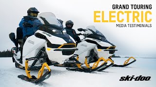 2024 SkiDoo Grand Touring Electric First Ride Reviews [upl. by Atil]