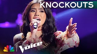 Kaylee Shimizus Superstar Performance of quotAint No Wayquot by Aretha Franklin  The Voice Knockouts [upl. by Gabie]