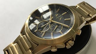 TUTORIAL Armani Exchange Watch AX2611 Quick Battery Change [upl. by Rednaskela]