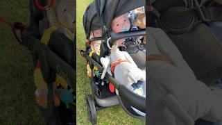 Test the Icandy Orange stroller with Twins stroller strollerhack baby [upl. by Huntlee208]