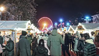 Brussels Christmas Markets 2023  Evening Walk in 4K  DJI Osmo Pocket 3 Winter Wonders [upl. by Glover]