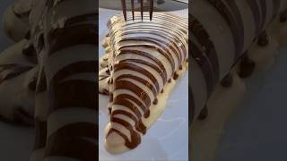 Creamy crêpes 🤎🤍 crepes chocolate satisfying [upl. by Leban]